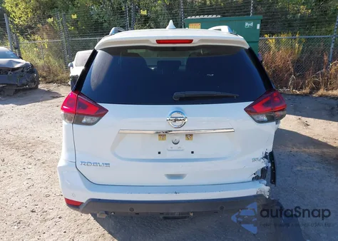 2019 Nissan Rogue Sv из США, поврежденный, VIN KNMAT2MT3KP538410